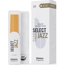 D'addario Orsf05tsx2s Organic Select Jazz Filed Tenor Saksafon Kamışı No: 2 Soft Profesyonel/caz - 5'li Paket Dosyalı Filed Kesim Ve Yeni Başlayanlar İçin Kolay Çalım