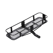 Ruicoo Rc Araçları İçin Genişletilebilir Siyah Çelik Arka Taşıyıcı, 150x44x20 Mm