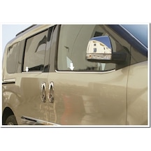 Opel Combo Krom Cam Çıtası 2011 Sonrası 4 Parça Paslanmaz Çelik