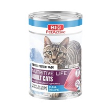 Bio Petactive Nutritive Life Ton Balıklı Kedi Konservesi 400 Gr
