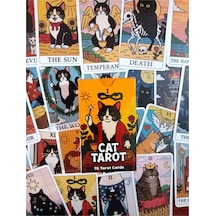 English Tarot 78 Cards İngilizce Tarot Kartı - Cat Tarot