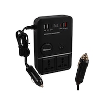 Ayt Olesson 1661 Dc 12-24v 200w Oto Araç Power İnverter 2x Çakmak Girişi 2x Type-c 4x Usb 2x 220v Üniversal Priz