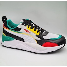 Puma X-ray 2 Square Siyah Beyaz Erkek Sneaker Spor Ayakkabı Siyah - Beyaz
