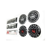 Wolfsburg Edition Sticker Seti Gümüş