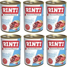 Rinti Yürekli Gurme Köpek Konservesi 400 G X 6 Adet