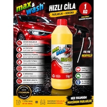 1 Kg Hızlı Cila 1/1 Konsantre Profesyonel Oto Hızlı Cila Araç Boya Koruyucu Ve Parlatıcı Oto Kuaför Ürünü