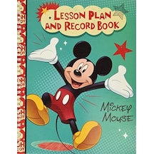 Mickey Mouse - Eureka Mickey 40 Week Lesson Plan And Record Book, Measures 22cm X 28cm