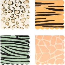 Meri Meri - Safari Napkins - Safari Peçete - L - 16'lı