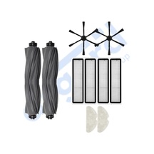 Dreame D10s, D10s Pro, D9 Max Gen 2 Uyumlu 2 Ana Fırça 2 Yan Fırça 4 Filtre 2 Mop Pkt-iasgf0000956