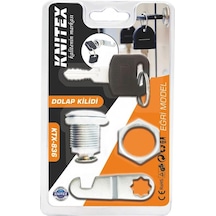 Knitex 836 Vakumlu Dolap Kilidi Eğri - Hrd-007056