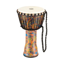 Meinl Padj2-m-g Travel Series Medium 10" Djembe Kenyan Quilt