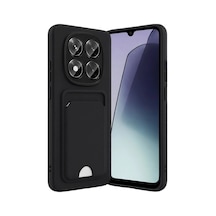 Redmi Note 15 Pro 5g Kelvin Kartvizitli Silikon - Siyah İtdark55564