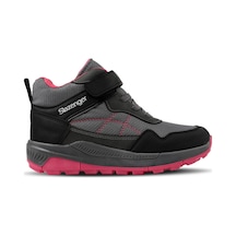 Slazenger KETI I Çocuk Cırt Cırtlı Gri / Gri Bot