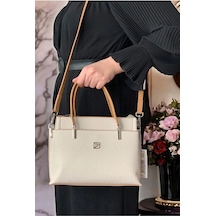 Just Polo Kadın Mavi Büyük Boy 5 Bölmeli El Ve Omuz Çantası 234030mh