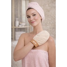Premium Kese, Normal Ciltler İçin%100 Floş İpek Banyo & Duş Peeling Eldiveni, Kadın & Erkek