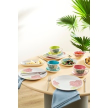 Karaca Giselle New Bone 26 Parça 6 Kişilik Kahvaltı/Servis Takımı Karaca Giselle New Bone 26 Parça 6 Kişilik Kahvaltı/Servis Takımı