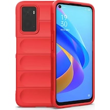 Realme 9i 4g Kılıf Optimum Silikon - Kırmızı -