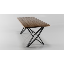Yıldız Model Metal Ayak Seti Siyah Metal Masa Ayağı