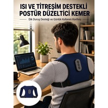 Postür Düzeltici Masaj Kemeri Titreşim Isıtma Ve Destek Sistemi Yeni Nesil - Lisinya