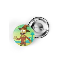 Scarecrow - 44 Mm İğneli Çanta Rozeti - 5 Adet Diğer
