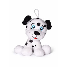 15cm Dalmaçyalı Köpek Pelüş Beyaz - Siyah