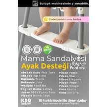 Pilsan - Ebebek Mama Sandalyesi Ayak Koyma Dayama Desteği
