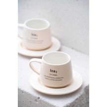 Blush Tea 2 Kişilik Fincan Takımı - 200 Ml-4859 Bej