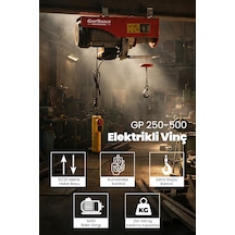 Gaptools Elektrikli Vinç 250\500kg