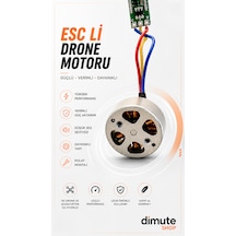 Esc Li Drone Motoru Fırçasız Yüksek Performanslı Rc Drone Yedek Motoru