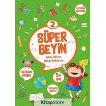 Süper Beyin 2 - Çoklu Zeka ve Dikkat Geliştirme 5+ Yaş- Dokuz Yayınları