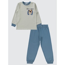 Civil Boys Erkek Çocuk Pijama Takımı 2-5 Yaş İndigo