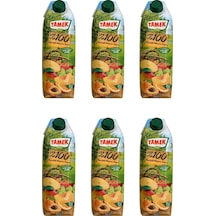 Tamek %100 Karışık Meyve Suyu 1 Lt X 6 Adet