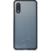 Newface - 347 - Samsung Galaxy A02 Kılıf Miami Şeffaf Silikon - Matxzngz - - Lacivert