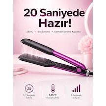 Kargo Saç Düzleştirici Isı Ayarlı Seramik Kaplama Döner Kablo Yıpranma Karşıtı Najmaddin 07335453
