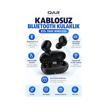 Qar E7S Bluetooth 5.0 Kablosuz Kulak İçi Kulaklık