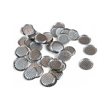 25 Mm Süzgeç Şekilli Gümüş Pul Payet 20 Gr 30 Adet