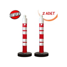 Otopark Bariyeri Ucuz Dubalı Uyarı Dikmesi Reflektifli Duba Dikme