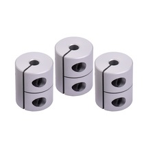 Konesam Alüminyum Allyuminiyum Zımbırtı Kolu 5mmx8mm, 3d Yazıcı Cnc Motor Uyumlu, Gelişmiş Tork Ve Dayanıklılık, Gümüş, 3 Adet