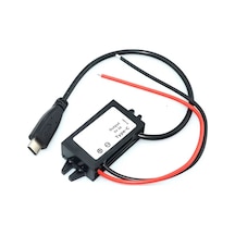 12.2v / 24v To Type-c 5v 3a Modül F35j5v3a 30cm Usb Kablolu Su Geçirmez Şarj Telefon Araba
