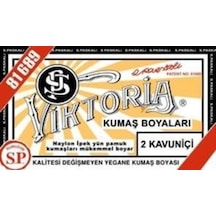2 Kavuniçi Renk Kumaş Boyası Viktoria