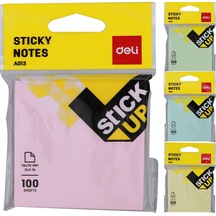 Deli Yapışkanlı Not Kağıdı 76 76mm 100yp A01302