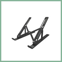 Bşkvirgo 7 Kademeli Ayarlı Katlanabilir Laptop Tablet Standı Siyah Bsk2026
