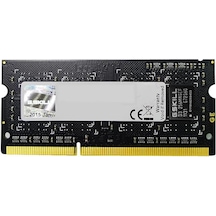 G.Skill Value F3-1600C11S-4GSL 4 GB DDR3 SODIMM 1600 MHz Notebook Bellek G.Skill Value F3-1600C11S-4GSL 4 GB DDR3 SODIMM 1600 MHz Notebook Bellek