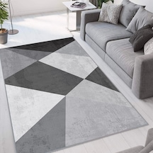 Rovigo Home Dijital Baskı Kaymaz Taban Salon Halısı Rvg1061 Çok Renkli