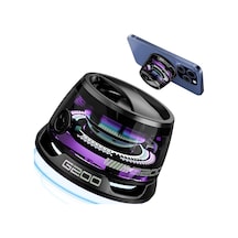 Etashop Manyetik Rgb Mini Bluetooth Hoparlör Telefon Tutuculu 5w Stereo Ses Ipx5 Su Geçirmez
