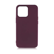 iPhone Uyumlu 13 Pro Kılıf Silikon Yumuşak Dokulu PRM Silikon Kılıf