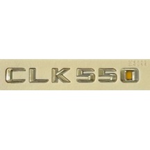 Mercedes Uyumlu Yazı Clk 550 Krom