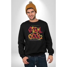Havalı Kal Unisex Siyah Sweatshirt Siyah
