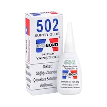Japon Yapıstırıcı Evobond 502 Yapıştırıcı 20 G - 50 Adet