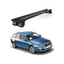 Trio-ıı Audi A6 Avant 2005-2010 Uyumlu Siyah Kilitli Ara Atkı 120cm Port Bagaj Tavan Barı